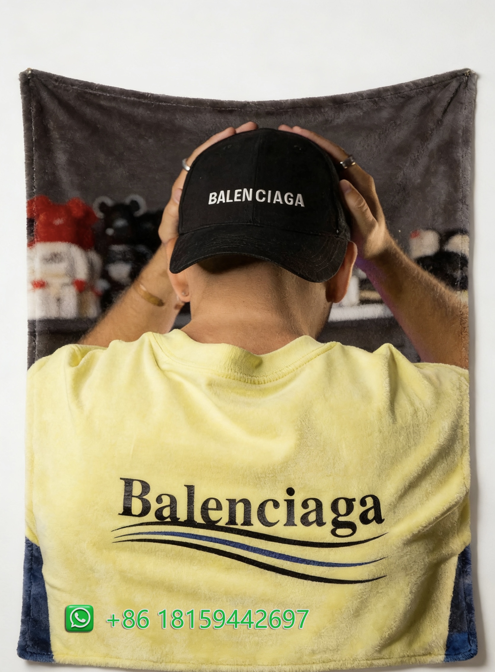 Balenciaga Throw Blankets